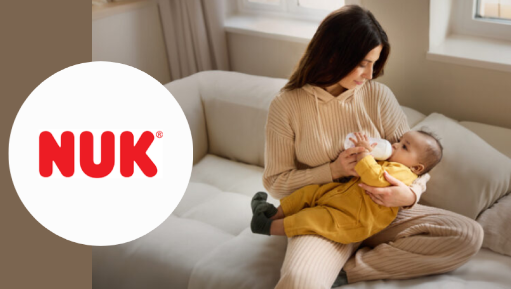 Testez gratuitement le biberon perfect match verre de NUK