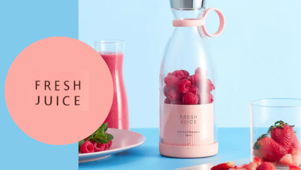 Testez gratuitement le blender mixeur sans fil de Fresh Juice