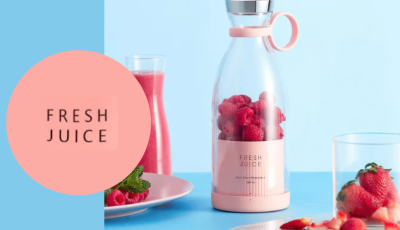 Testez gratuitement le blender mixeur sans fil de Fresh Juice