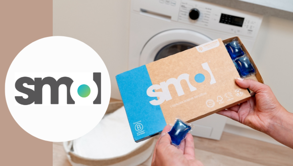 Testez gratuitement les capsules de lessive sensitive de SMOL
