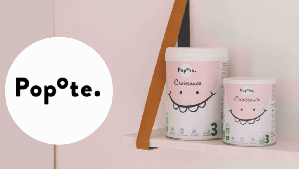 Testez gratuitement le lait 3ème âge croissance de Popote