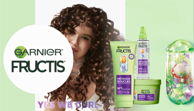 Testez gratuitement la routine méthode boucles de Garnier Fructis