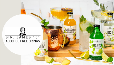 Testez gratuitement le cocktail sans alcool de Sir. James 101