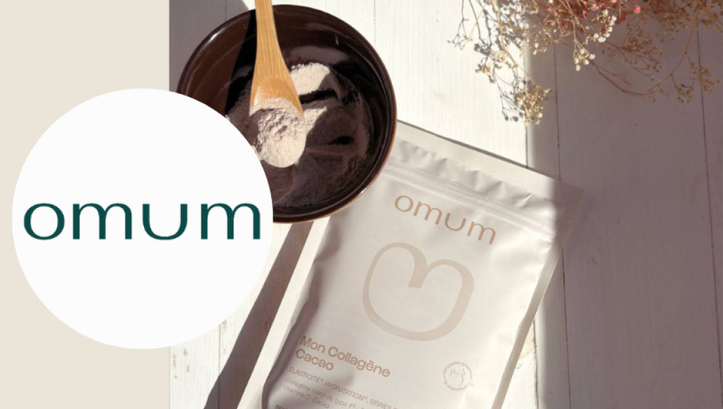 Testez gratuitement le complément alimentaire mon collagène cacao de Omum