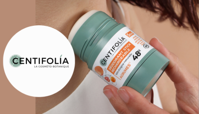 Testez gratuitement le déodorant stick rechargeable agrumes de Centifolia