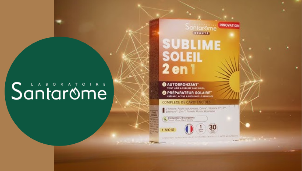 Testez gratuitement le sublime soleil 2 en 1 de Santarome