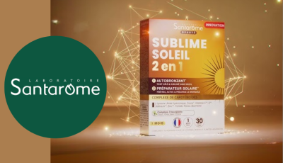 Testez gratuitement le sublime soleil 2 en 1 de Santarome