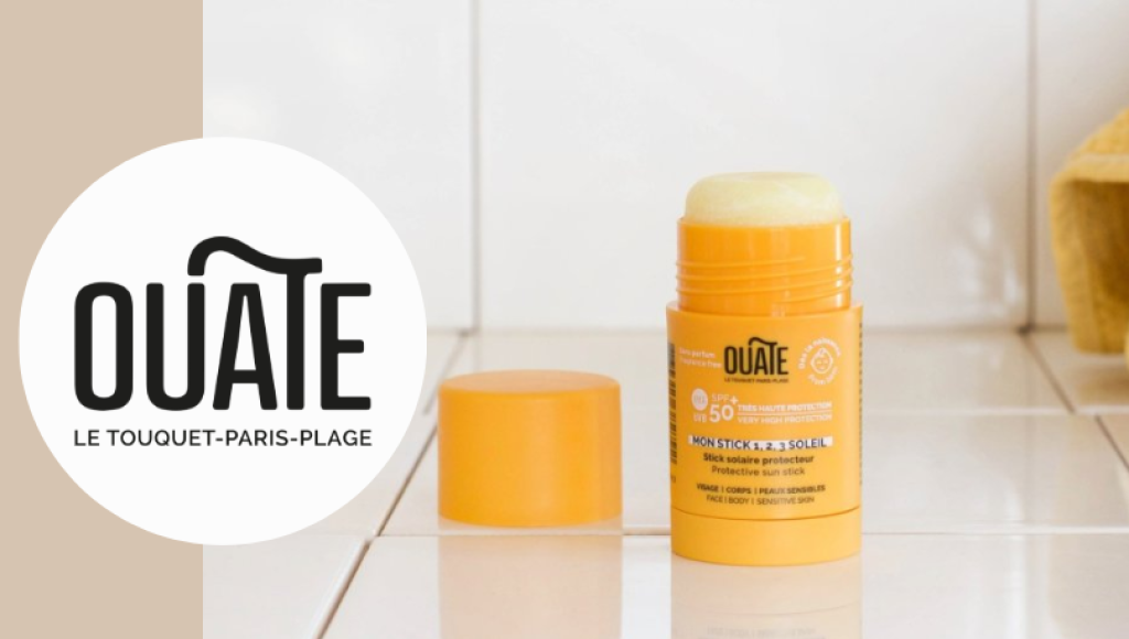 Testez gratuitement le stick 1,2,3 soleil de Ouate