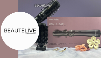 Testez gratuitement la brosse rotative soufflante de Beautélive