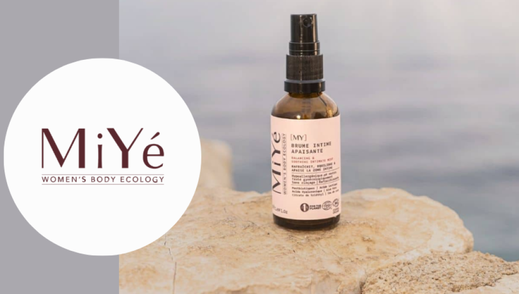 Testez gratuitement la brume intime apaisante de Miyé