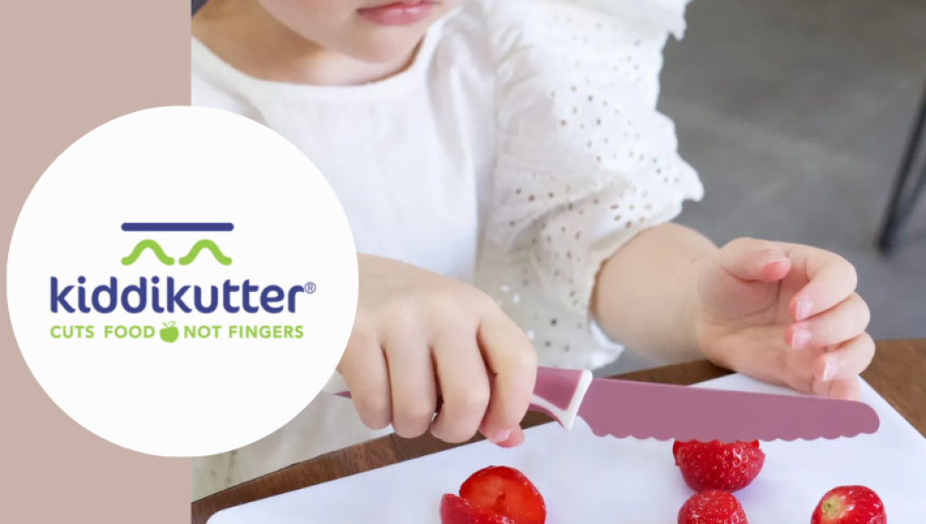 Testez gratuitement le couteau pour enfant de Kiddikutter