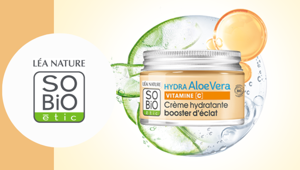 Testez gratuitement la crème hydratante booster d\'éclat d\'Hydra Aloe Vera