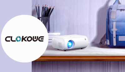 Testez gratuitement le mini projecteur portable de CLOKOWE