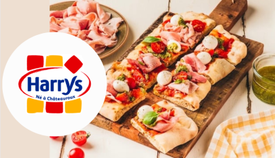 Testez gratuitement la pinsa à garnir de Harrys