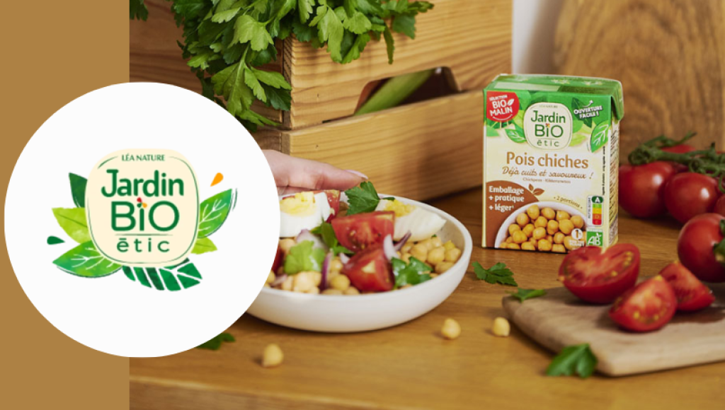 Testez gratuitement les pois chiches déjà cuits et savoureux de Jardin BiO étic