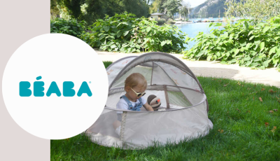 Testez gratuitement la tente anti-uv breezynest de BÉABA