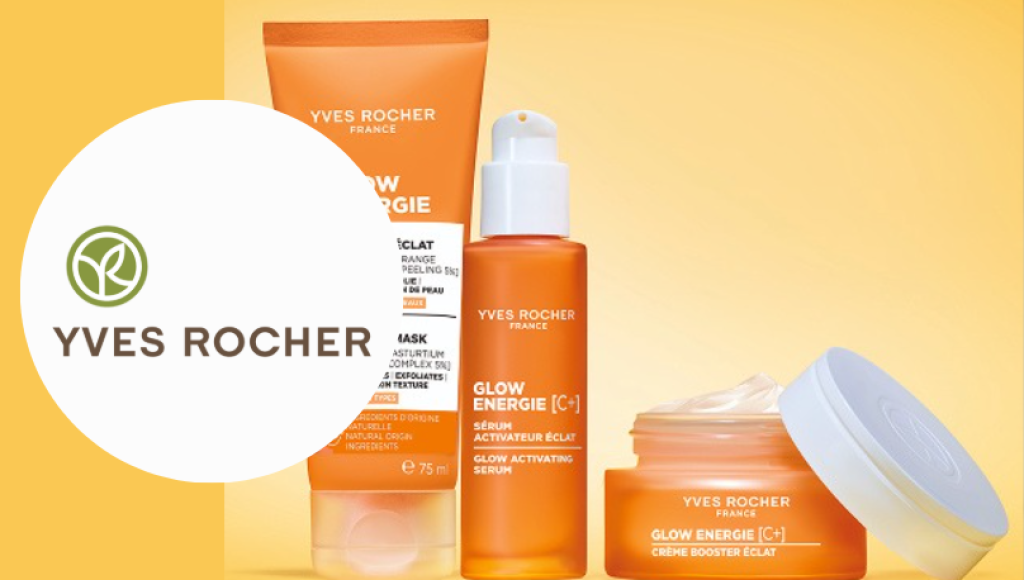 Testez gratuitement la routine glow energie d’Yves Rocher