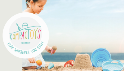 Testez gratuitement le set de 7 jeux de plage Compactoys