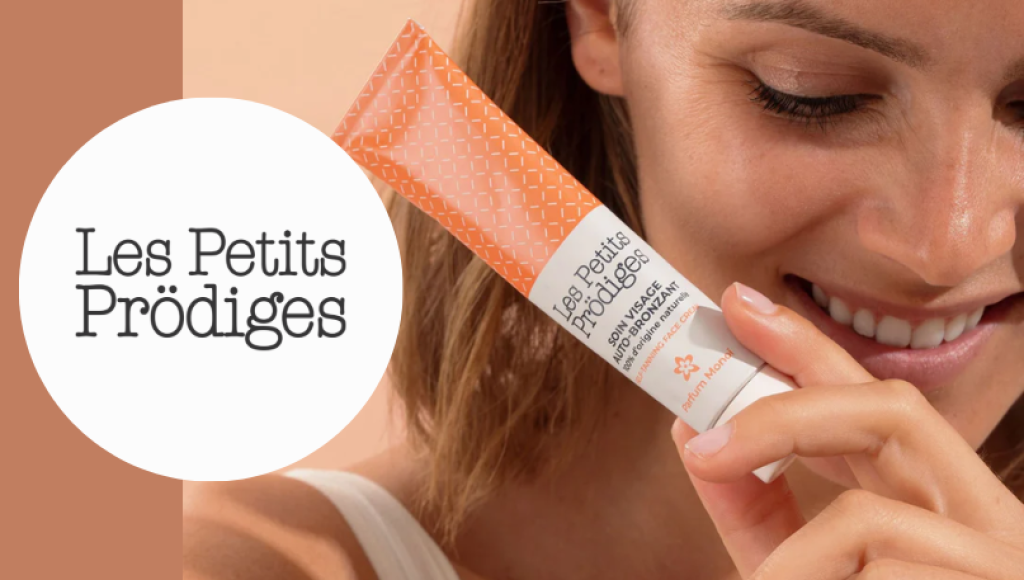 Testez gratuitement le soin visage autobronzant parfum monoï -de Les Petits Prödiges