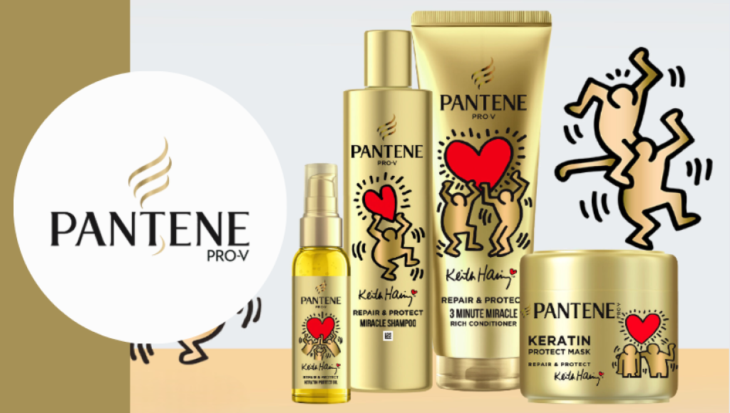 Testez gratuitement les soins capillaires de Pantene X Keith Haring