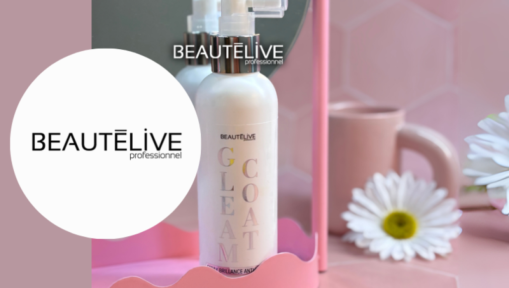 Testez gratuitement le spray brillance anti-humidité gleam coat de Beautélive