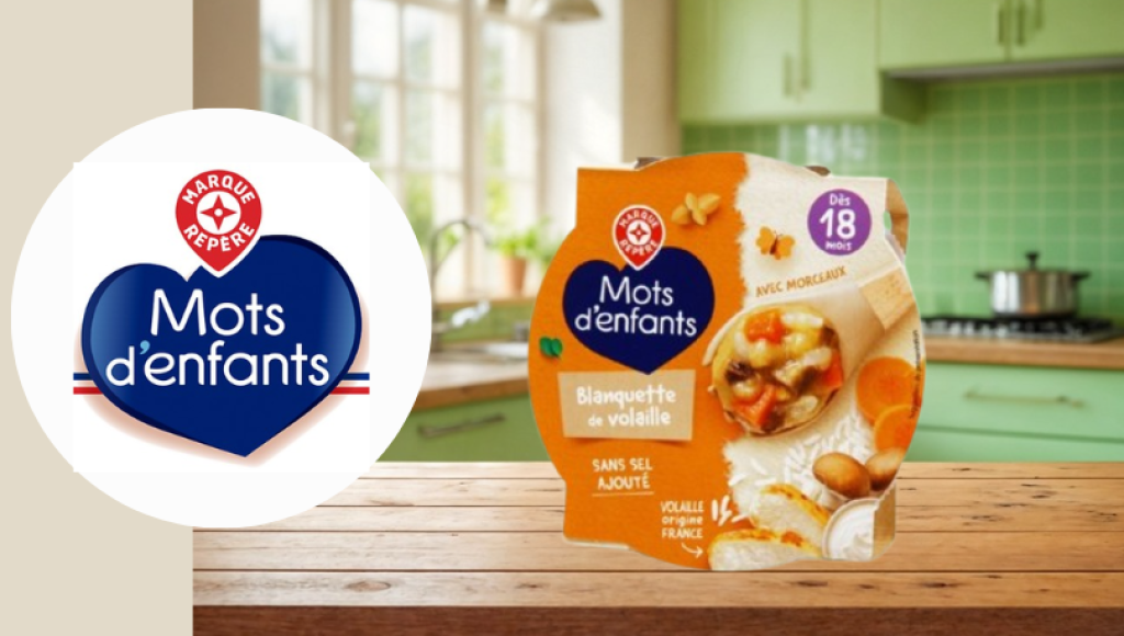 Testez gratuitement l\'assiette de blanquette de volaille de Mots d’Enfants
