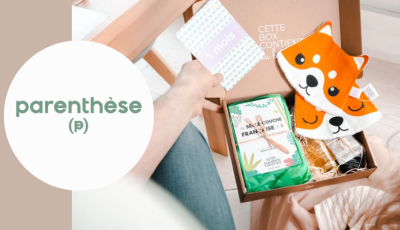 Testez gratuitement la box naissance de Parenthèse