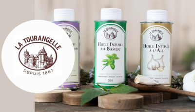 Testez gratuitement le coffret 3 huiles infusées de La tourangelle