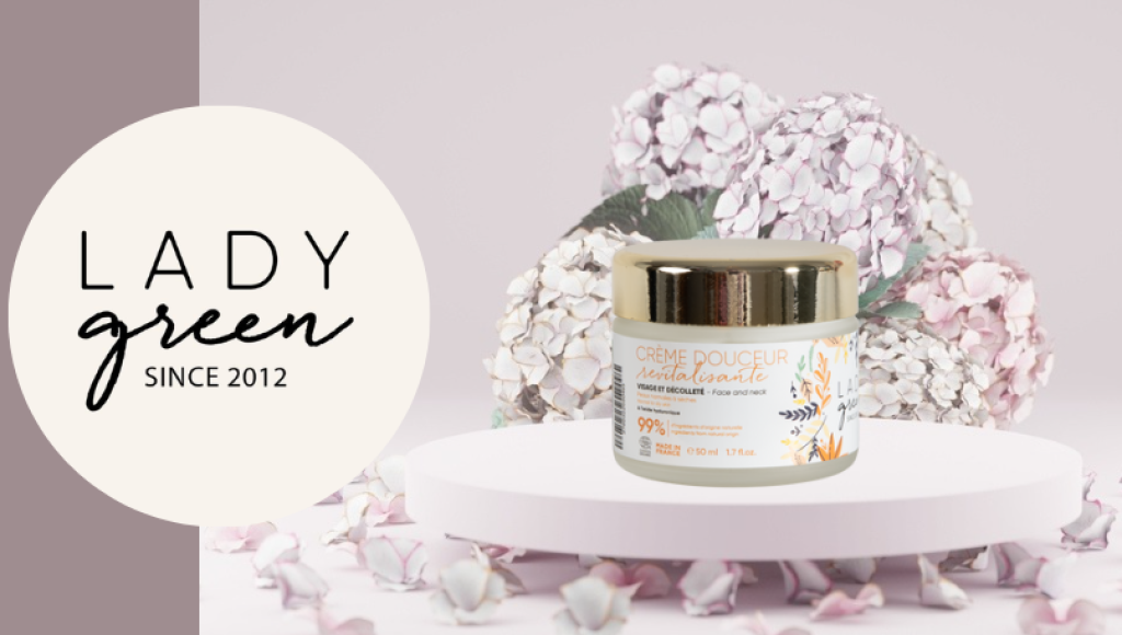Testez gratuitement la crème visage revitalisante Bio de Lady Green