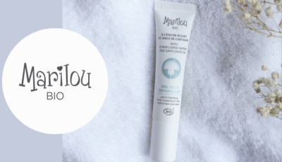 Testez gratuitement le gel yeux défatiguant de Marilou Bio