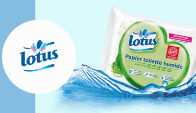 Testez gratuitement un papier toilette humide Lotus