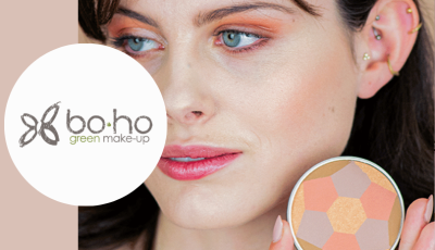 Testez gratuitement la poudre bonne mine de Boho Green Make-Up