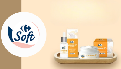 Testez gratuitement la routine vitamin C de Carrefour SOFT