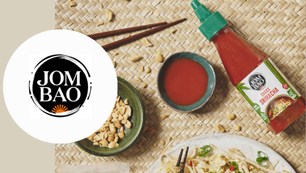 Testez gratuitement la sauce sriracha bio de JOM BAO