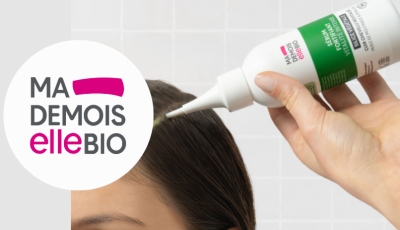 Testez gratuitement le sérum fortifiant cuir chevelu vitalité intense de Mademoiselle bio