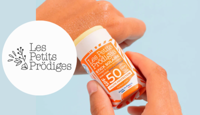 Testez gratuitement le stick solaire SPF 50 de Les Petits Prödiges
