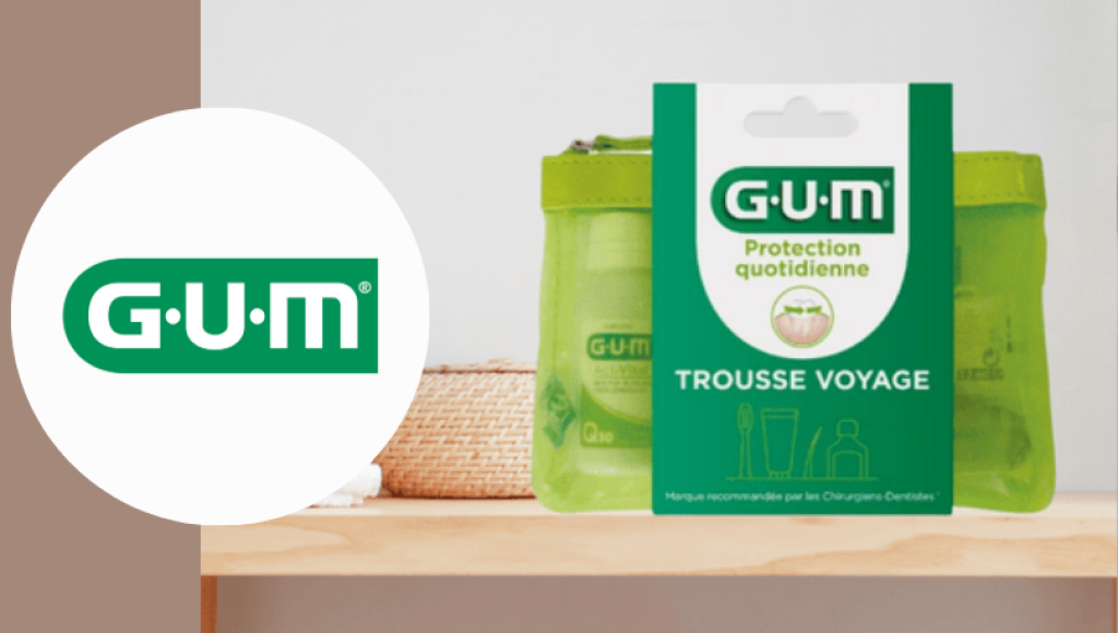 Testez gratuitement la trousse de voyage de GUM BIO