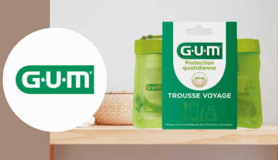 Testez gratuitement la trousse de voyage de GUM BIO