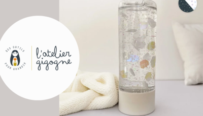 Testez gratuitement la bouteille sensorielle moutons phosphorescents de Atelier Gigogne