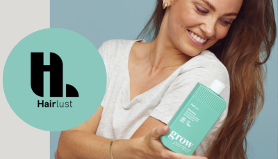 Testez gratuitement le shampoing fortifiant grow perfect de Hairlust