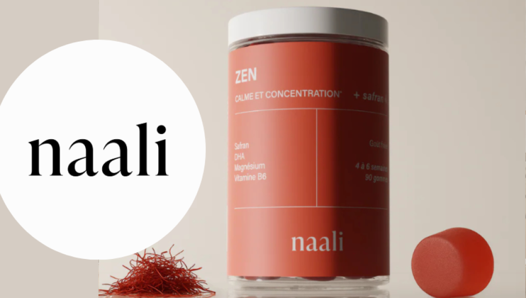 Testez gratuitement les gummies zen goût fraise de Naali