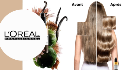 Testez gratuitement l\'huile bi-phase réparatrice absolut repair molecular de L’Oréal Professionnel