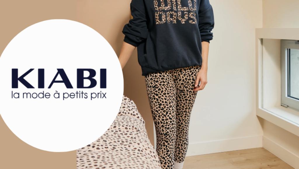 Testez gratuitement le legging femme long à motif léopard de KIABI