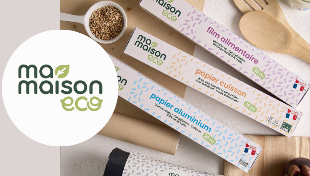 Testez gratuitement le papier d\'aluminium et papier cuisson de Ma Maison éco
