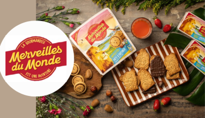 Testez gratuitement les biscuits animaux nappés et tartelettes à la pâte à tartiner de Merveilles du Monde