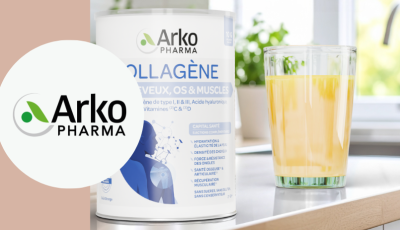 Testez gratuitement le collagène peau, cheveux, os & muscles de Arko pharma