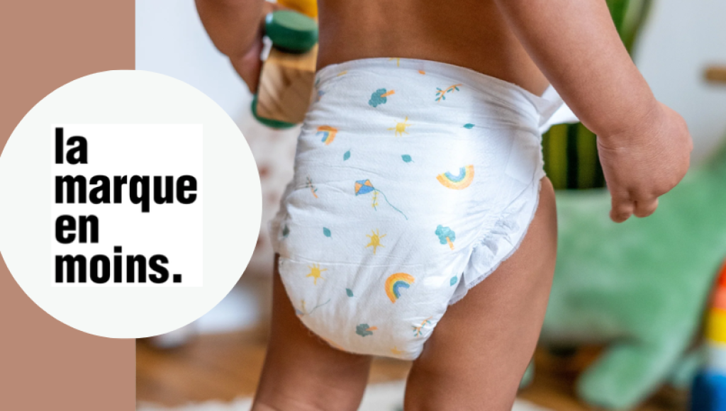 Testez gratuitement les couches écologiques La marque en Moins