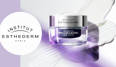 Testez gratuitement la crème fermeté visage Intensive pro-collagen + de Institut Esthederm Paris
