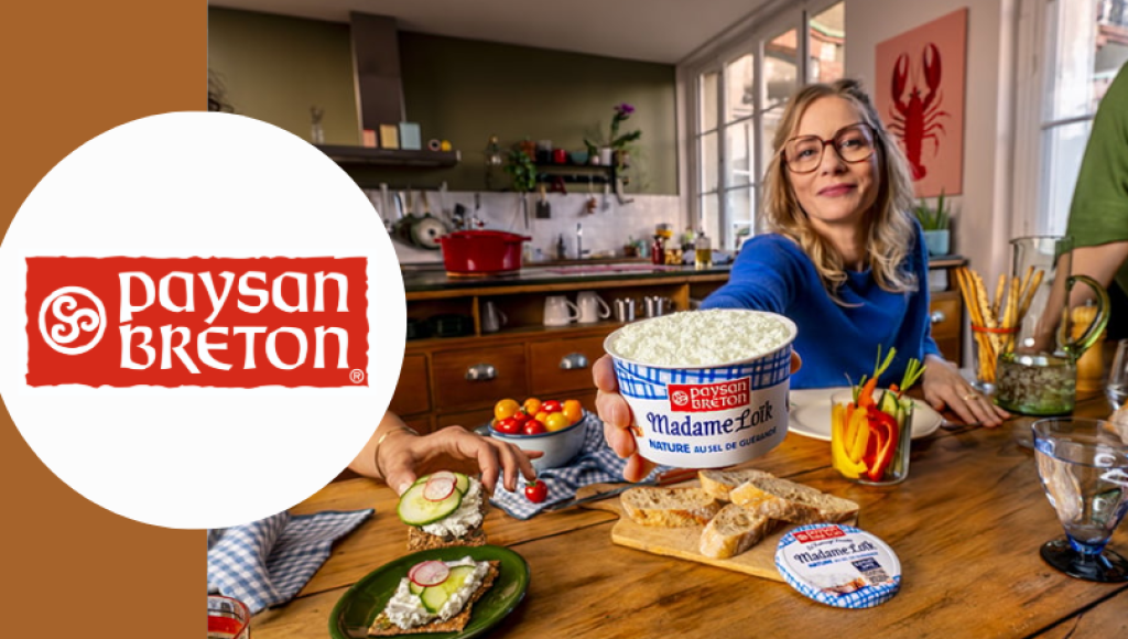 Testez gratuitement le fromage fouetté madame loik de Paysan breton