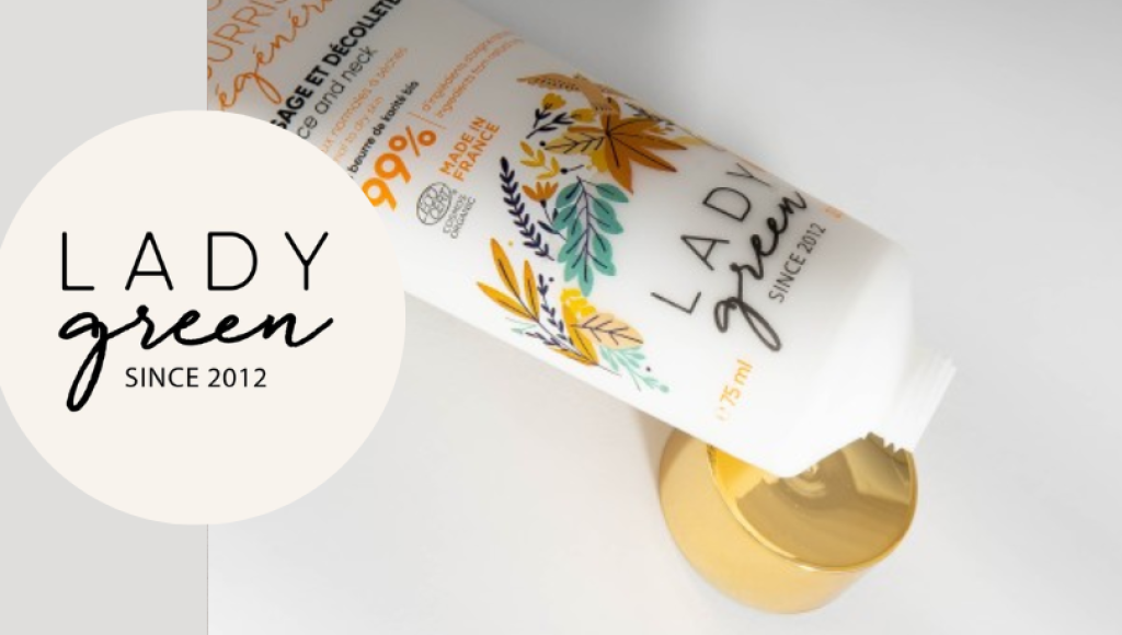 Testez gratuitement le masque nourrissant régénérant bio de Lady Green